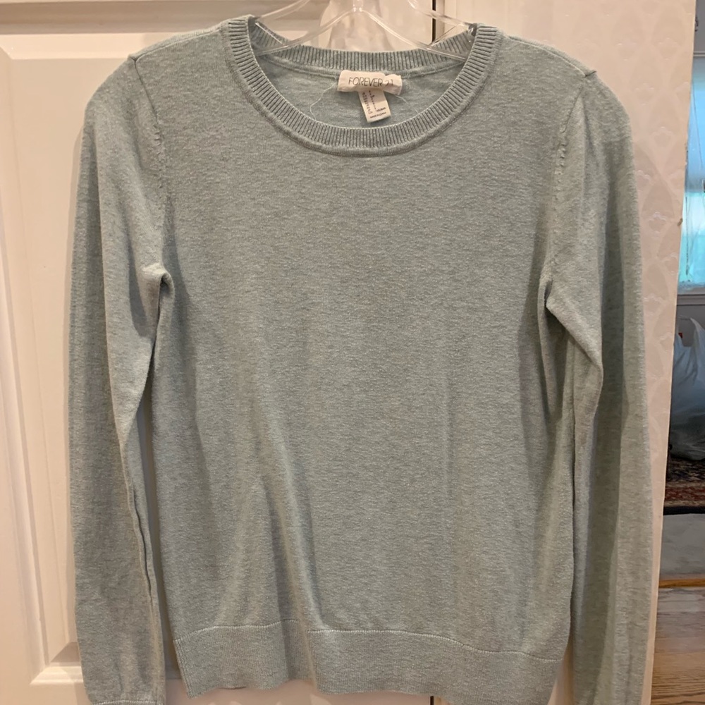 Forever 21 Mint Sweater, GUC, Sz S